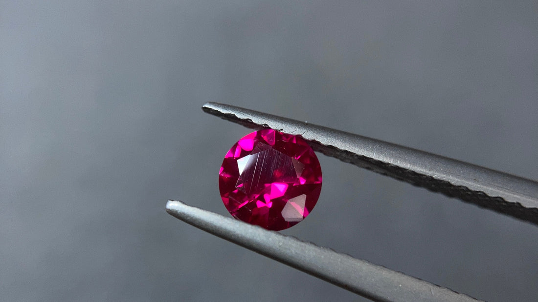 FGA Foundation Stone Set - Faceted Synthetic Ruby