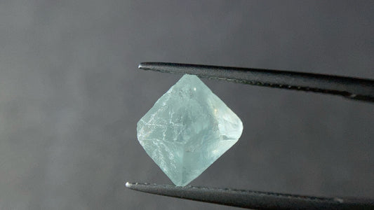 FGA Foundation Stone Set - Fluorite Octahedral Crystal