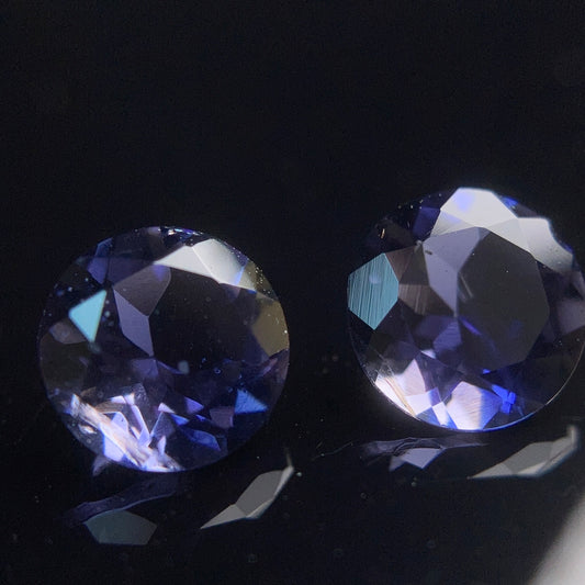 Iolite 堇青石 一組2粒 共1.42 Carat